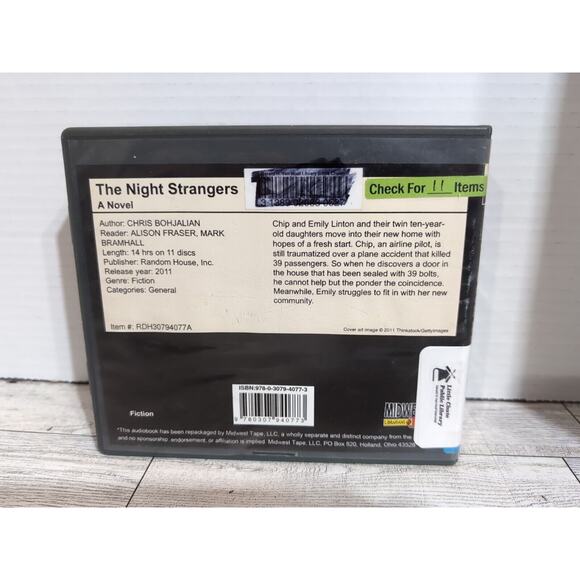 The Night Strangers: A Novel - Audio CD By Bohjalian, Chris - 11 Discs - GOOD - Picture 2 of 2